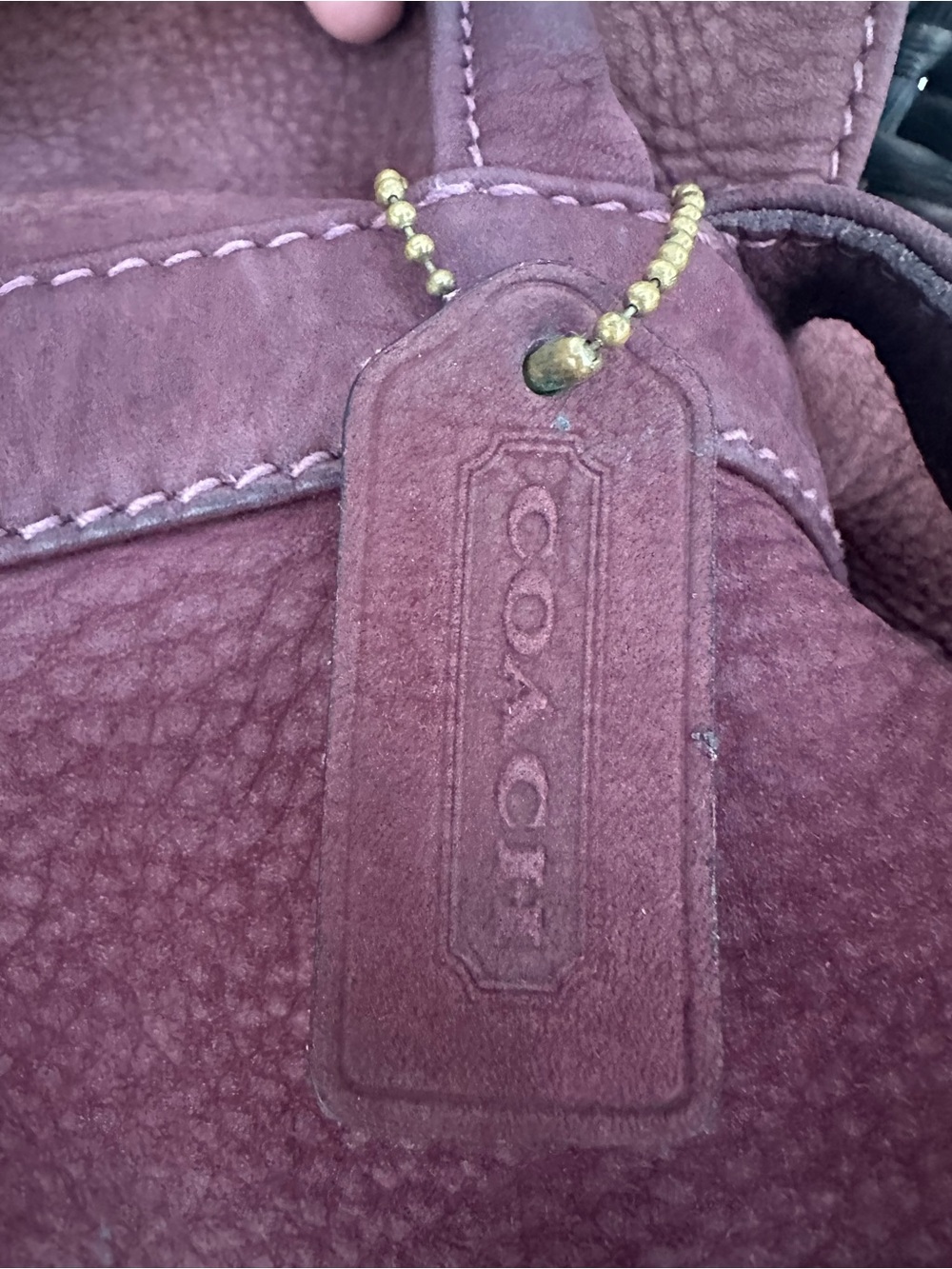 Vintage Coach Sonoma Nubuck Leather Backpack – Made in Italy – Rare color - Picture 6 of 8